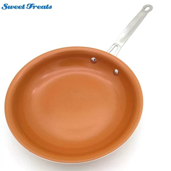 Koperen Non-stick koekenpan