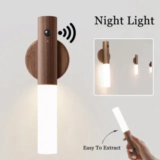 Draagbare Houten Lamp