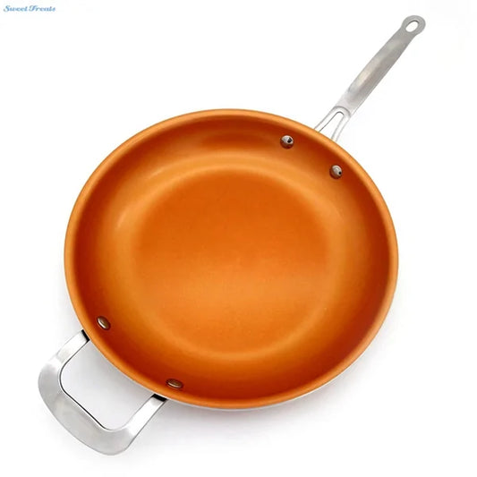 Koperen Non-stick koekenpan