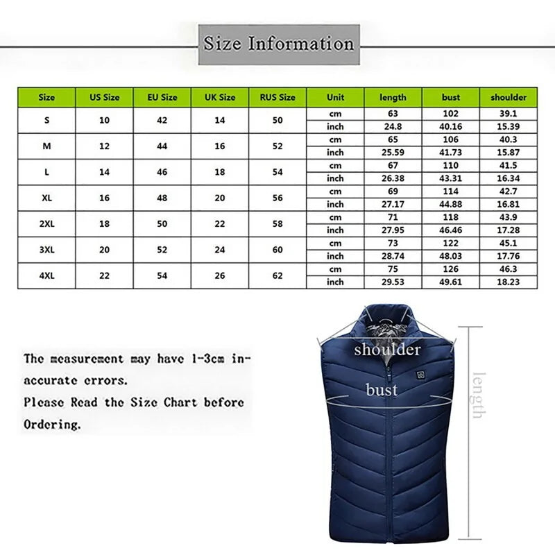 Verwarmde Bodywarmer